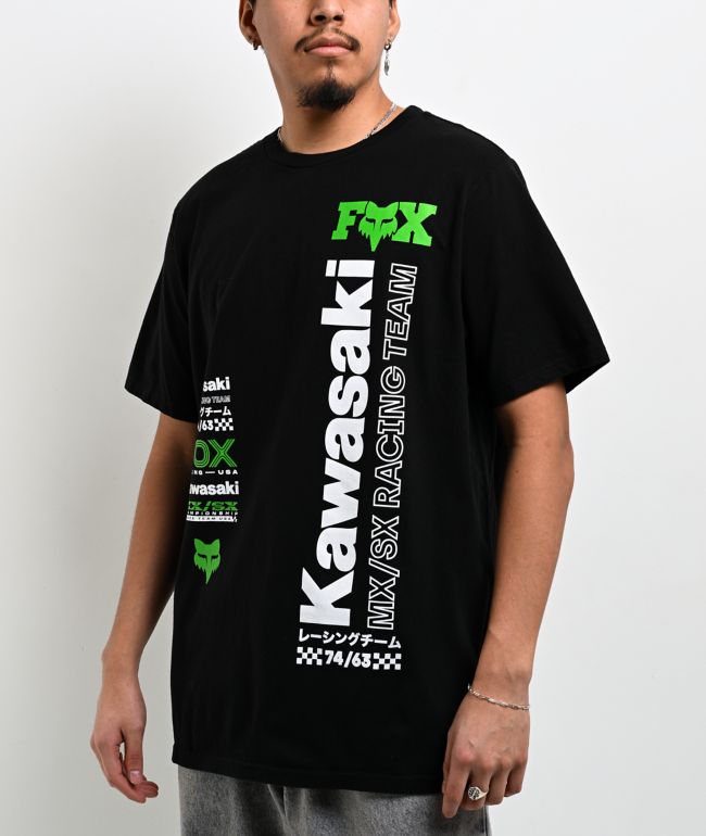 X JAPAN DAHLIA レーシングチーム　Tシャツ　フォーミュラ3000 Formula DRIFT x Good Smile Racing Kanji Black T-Shirt | Zumiez