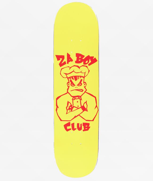 Pizza Za Boy Club 8.25" Skateboard Deck - Pizza Skateboards