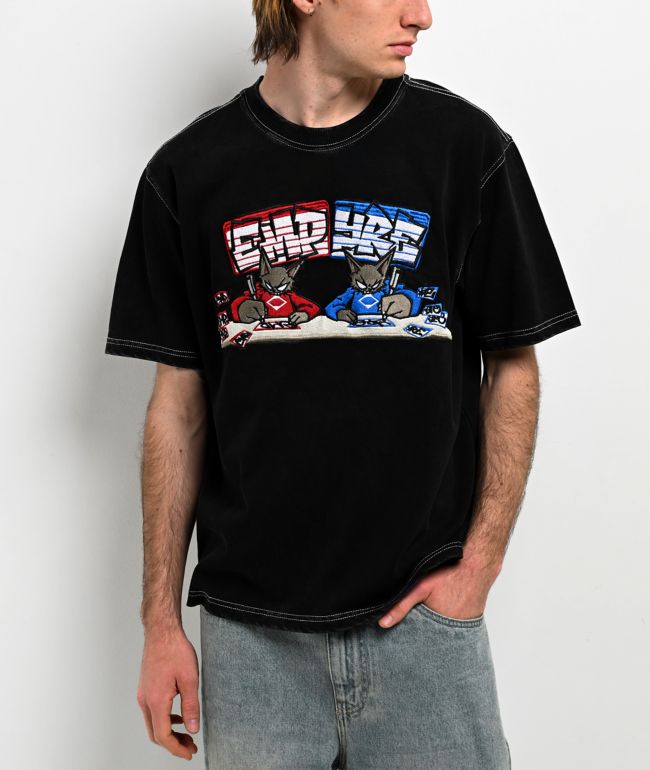 Empyre All The Homies Black Wash T-Shirt - Empyre