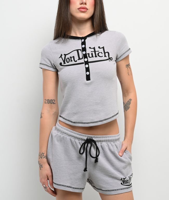 Von Dutch Grey Thermal Lounge Set - Von Dutch