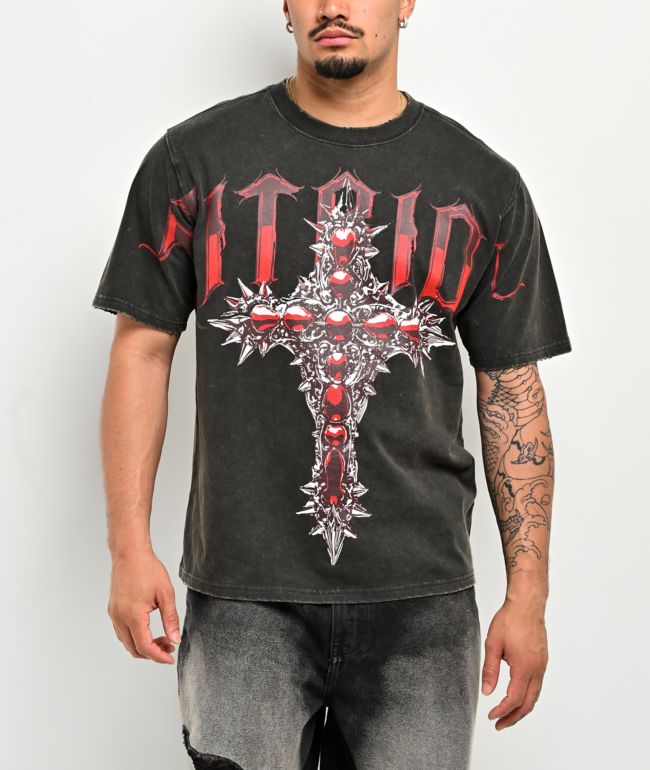 Vitriol Reverse Black Wash T-Shirt - Vitriol