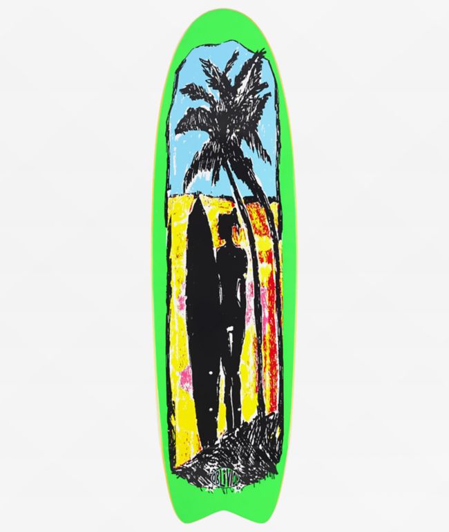 WKND x Oblivion Sunset 8.6" Fishtail Skateboard Deck - WKND Skateboards