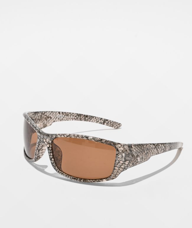 Empyre Hiss Snakeskin Sunglasses - Empyre