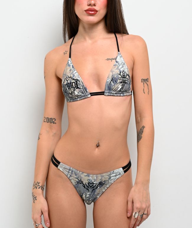 Vitriol Sandi Camo Bikini Bottom - Vitriol