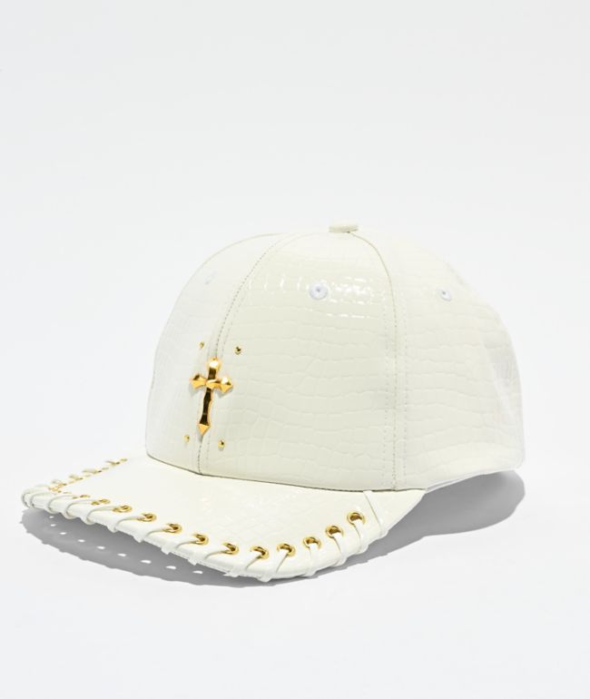 Ninth Hall Gaspar Lace White Snapback Hat - Ninth Hall