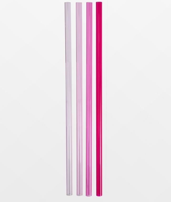 Stanley Adventure Quencher Pink 4 Pack 30oz Tumbler Straws - Stanley