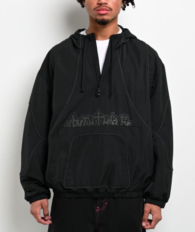 Ninth Hall Lines Black Anorak Jacket - Ninth Hall