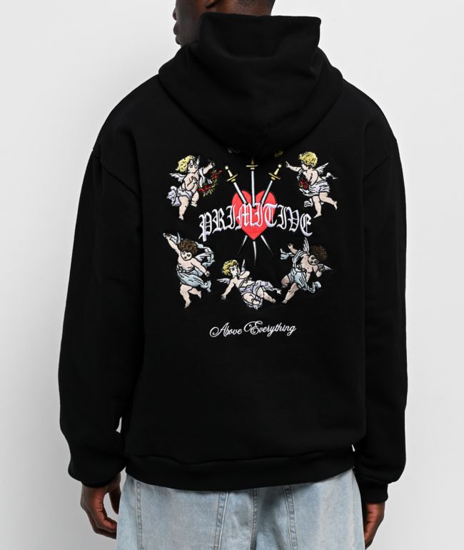 Primitive Triumph Black Heavyweight Hoodie - Primitive