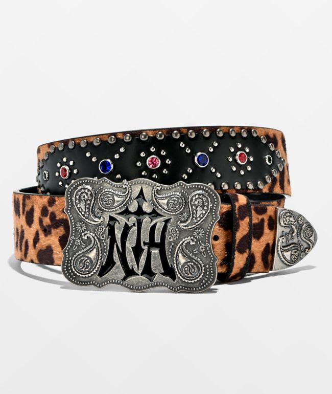 Ninth Hall Paisley Western Brown Belt - Ninth Hall