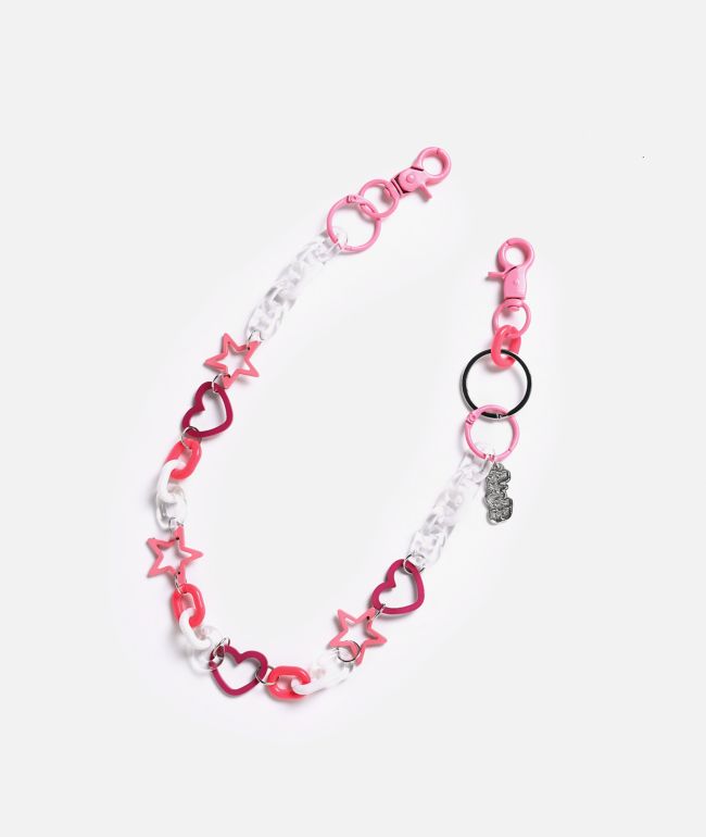 A.LAB Pop Rock Pink & White Pocket Chain - A.LAB