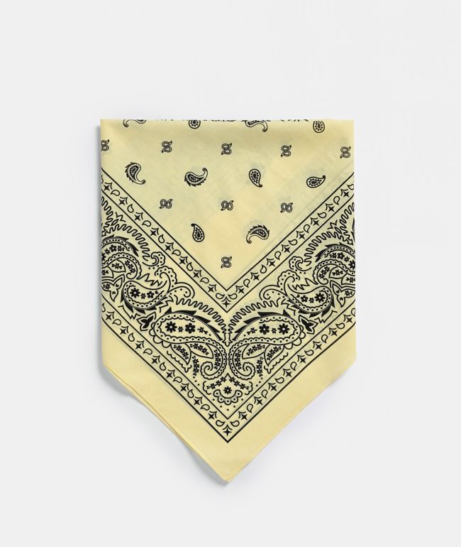 Empyre Paisley Yellow Bandana - Empyre