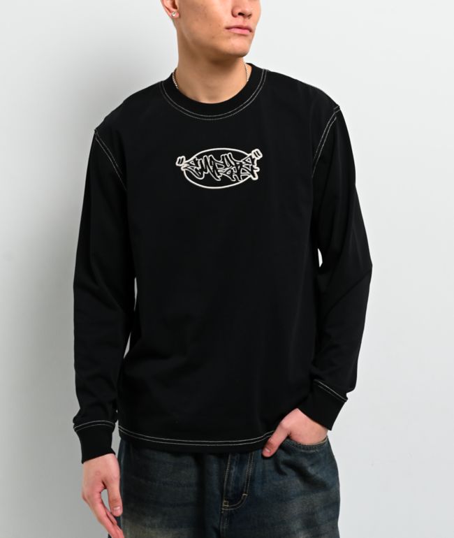 Empyre Bruised Black Long Sleeve T-Shirt - Empyre
