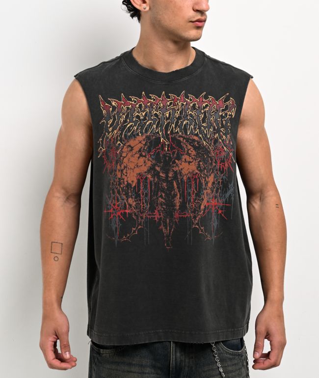 Vitriol Sacrifice Black Wash Tank Top - Vitriol