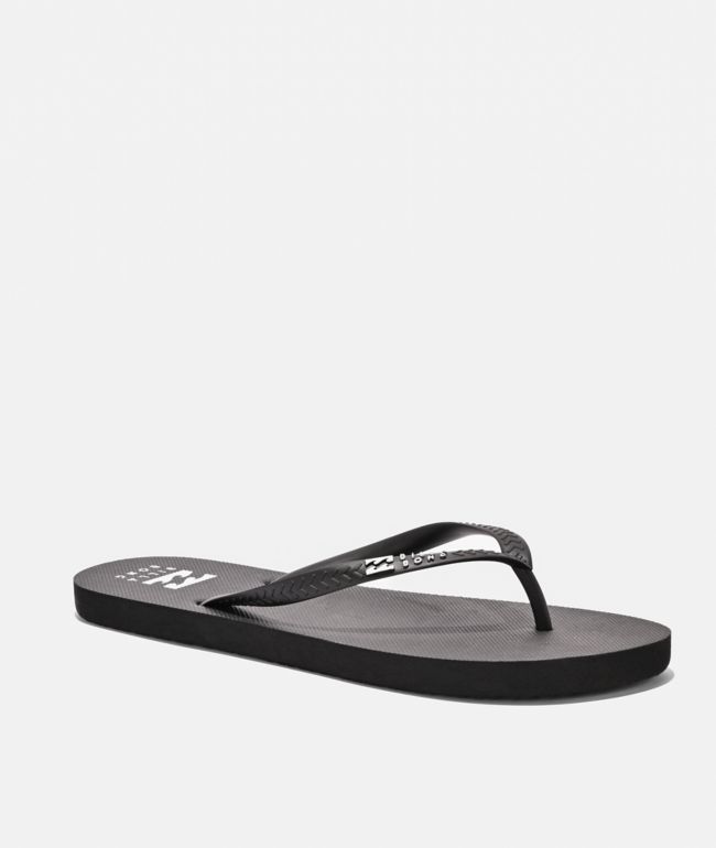 Billabong Fiji Black & White Sandals - Billabong