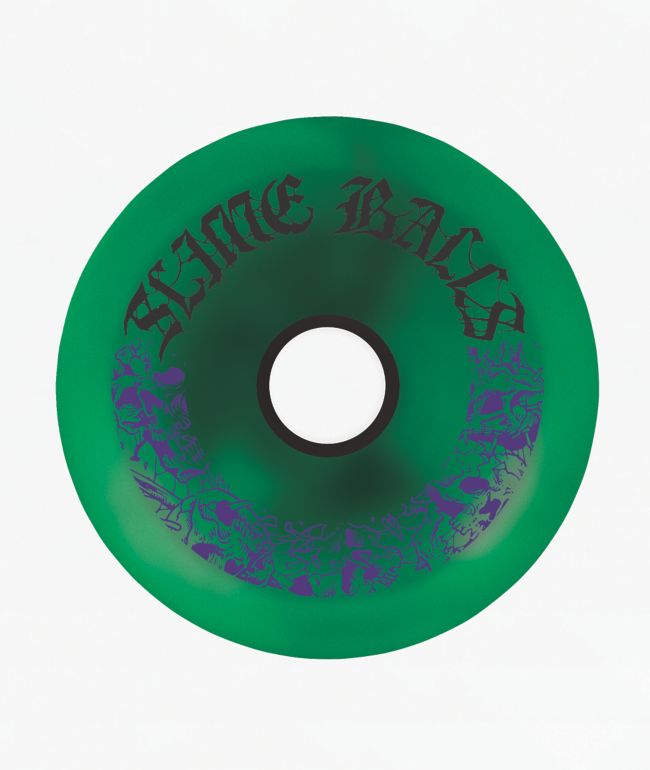Slime Balls Mega Balls 80mm 78a Green Cruiser Skateboard Wheels - Slime Balls