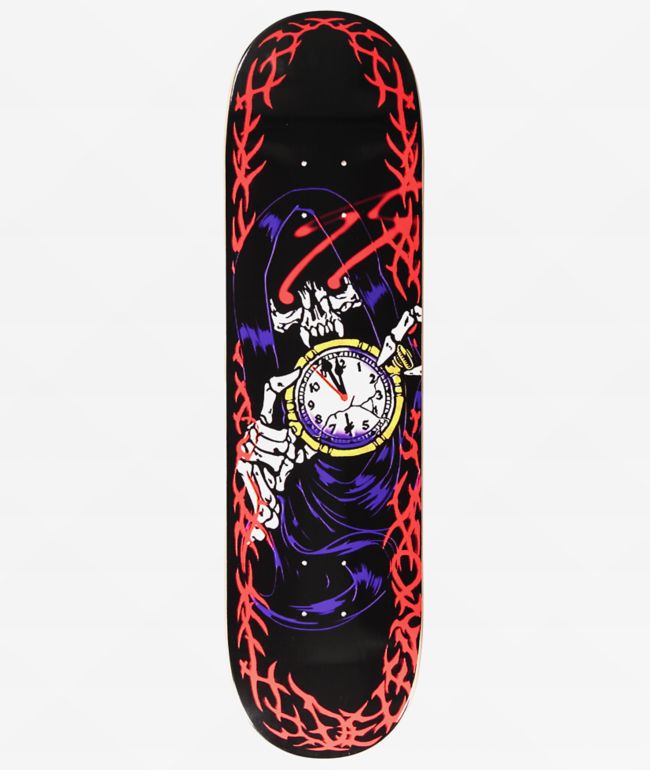 Deathwish Clock 8.25" Skateboard Deck - Deathwish