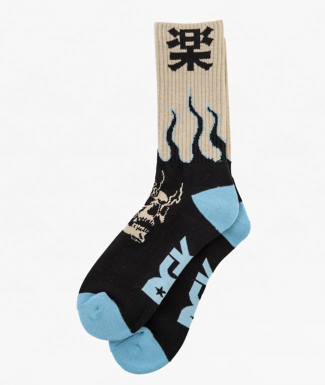 DGK Vapors Black Crew Socks - DGK