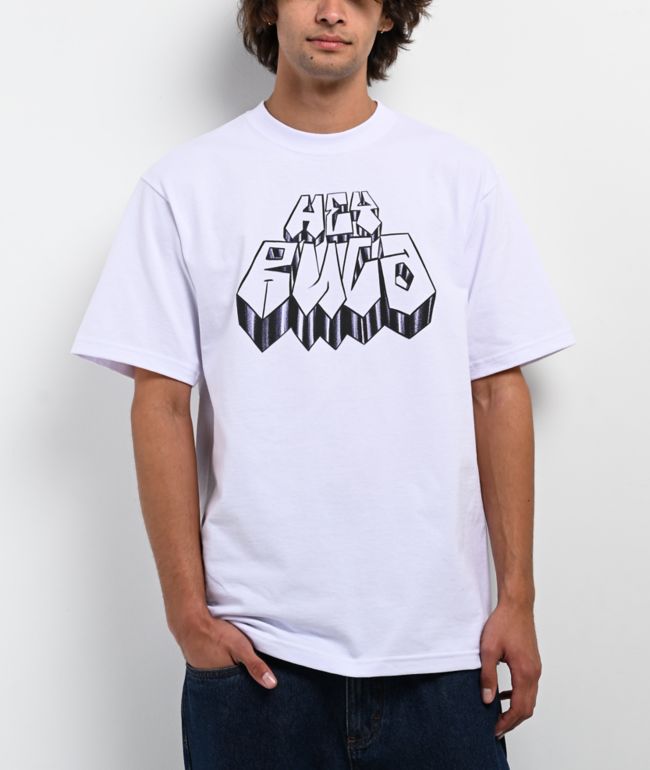 Hey Ruca Old Days White T-Shirt - Hey Ruca