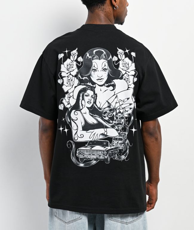 Hey Ruca Daydreaming Black T-Shirt - Hey Ruca