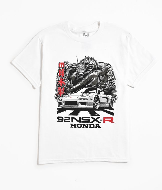 Honda Kids Dragon 92 White T-Shirt - Honda
