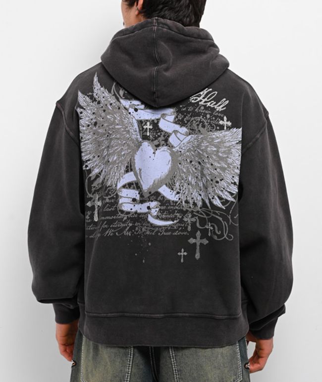 Ninth Hall Y2K Revival Black Hoodie - Ninth Hall