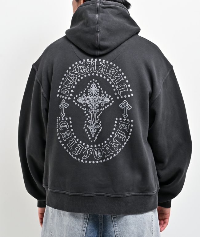 Ninth Hall Tone Def Charcoal Wash Hoodie - Ninth Hall