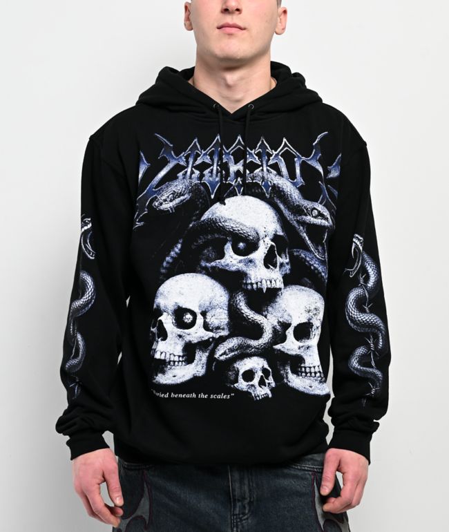 Vitriol Serpents Reign Black Hoodie - Vitriol