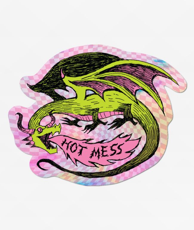 Apply Hot Mess Sticker - Apply Stickers