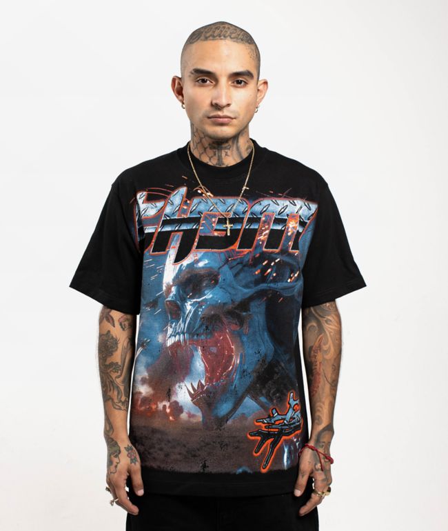 TH3M Air Strike Black T-Shirt - TH3M