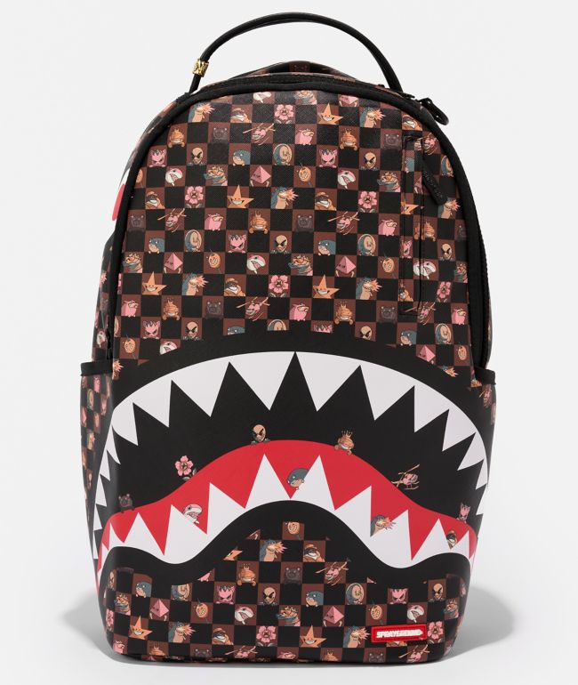 Sprayground King Characters Remix Checker Backpack - Sprayground