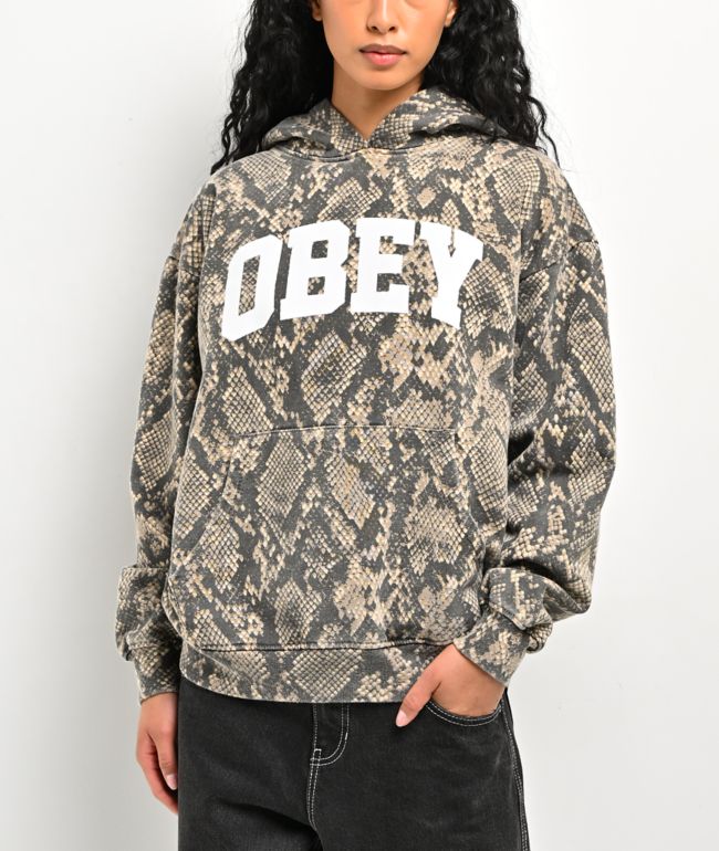 Obey Collegiate Rattlesnake Hoodie - Obey