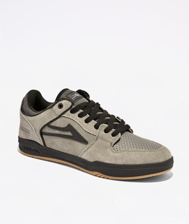 Lakai Hager Telford Low Wild Dove Pewter Skate Shoes | Zumiez