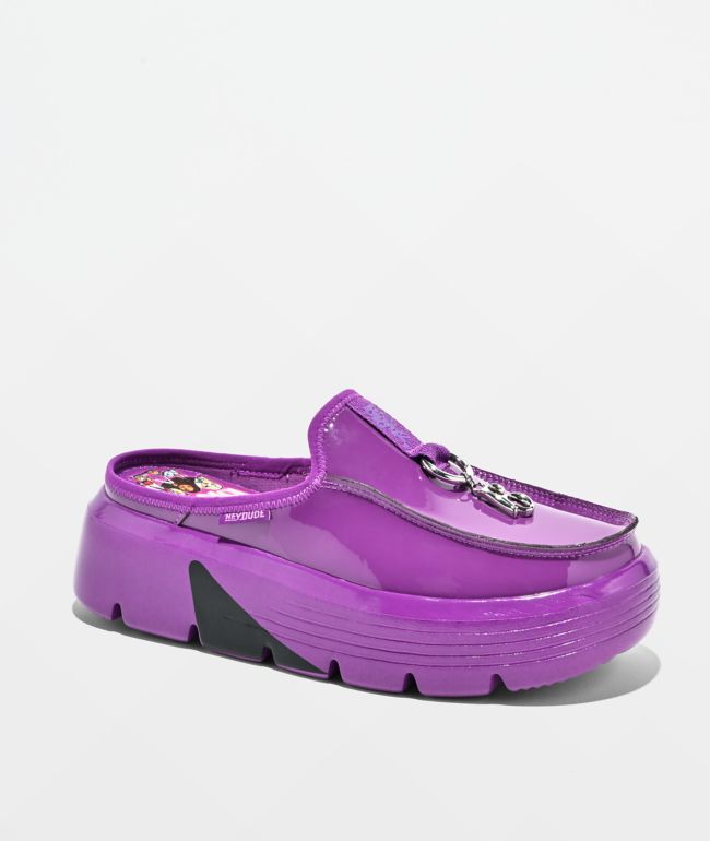 HEYDUDE x Bratz Austin Edge Purple Platform Shoes - HEYDUDE