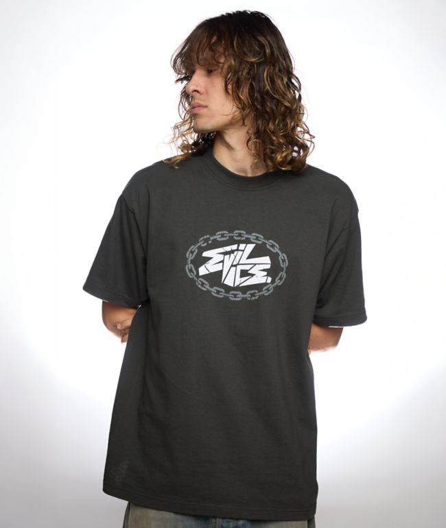EVIL VICE No Vice Asphalt T-Shirt - Evil Vice