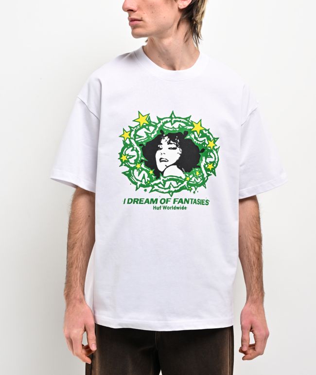 HUF Fantasies White T-Shirt - HUF