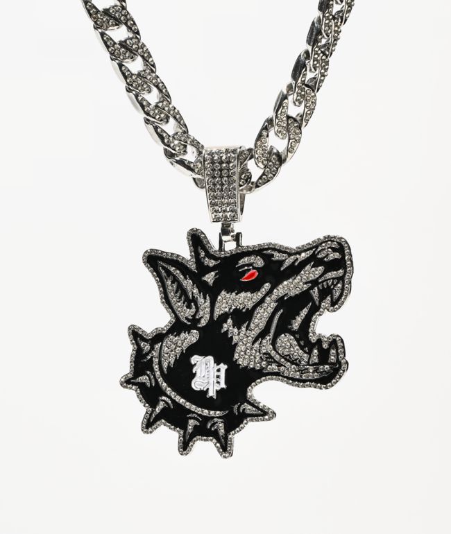 Broken Promises Big Bark 20" Silver Miami Cuban Necklace - Broken Promises