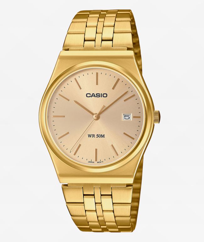 Casio MTP-B145G-9AV Gold Analog Watch - Casio