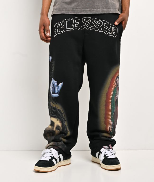 DGK Shrine Black Sweatpants - DGK