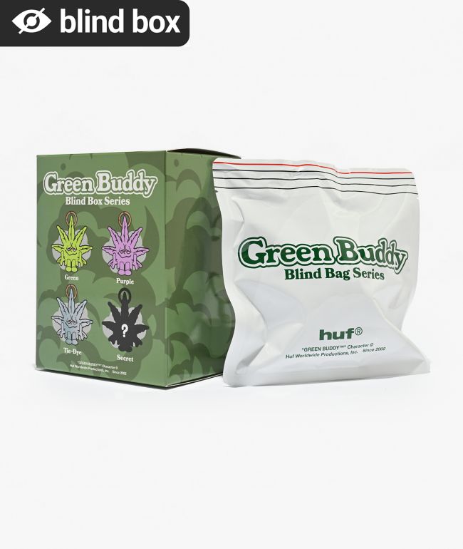 HUF Green Buddy Plush Blind Box - HUF
