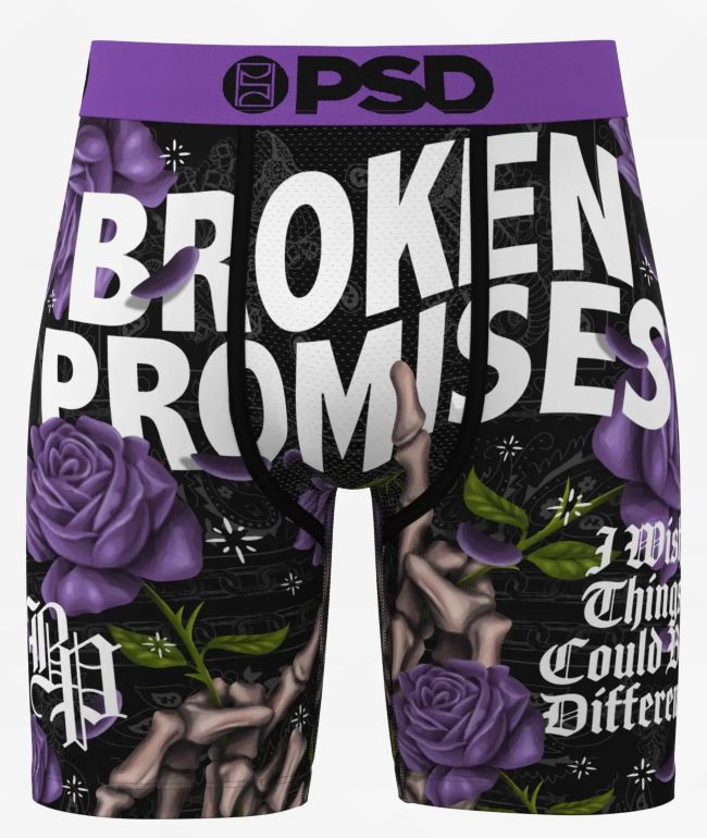 PSD x Broken Promises Wish Purple Boxer Briefs - PSD Underwear