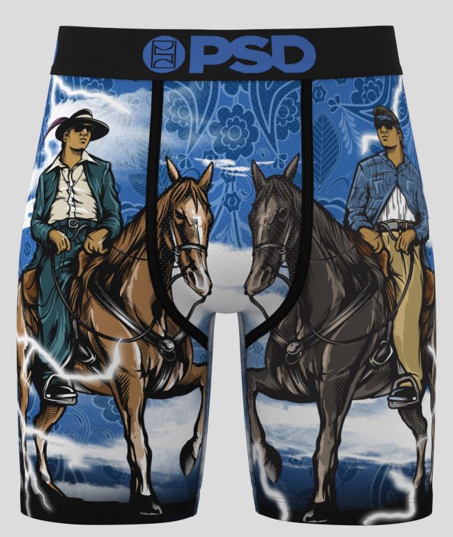 PSD Noontide Blue Boxer Briefs - PSD Underwear