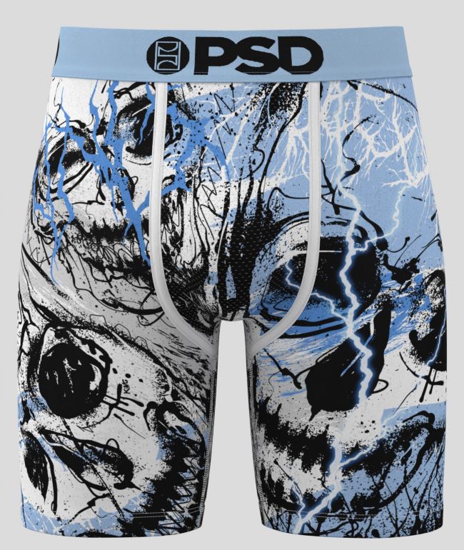 PSD Brutalist Blue Boxer Briefs - PSD Underwear