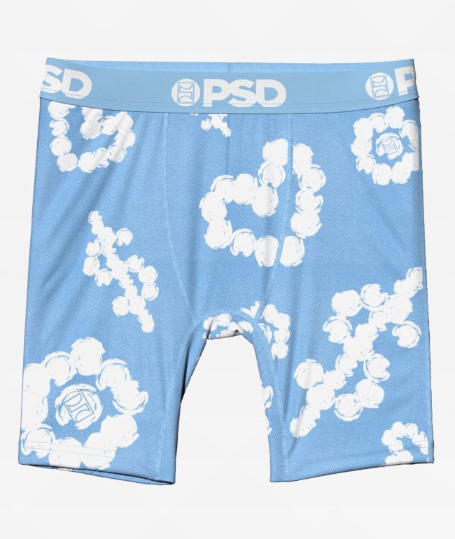 PSD Kids Cloud Drops Blue Boxer Briefs - PSD Underwear
