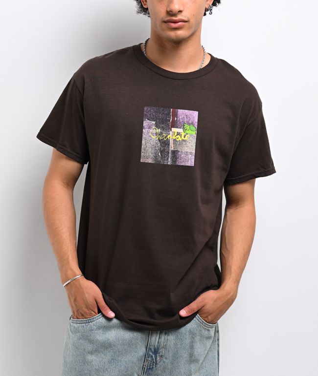 Chocolate Lost Singles Brown T-Shirt - Chocolate Skateboards