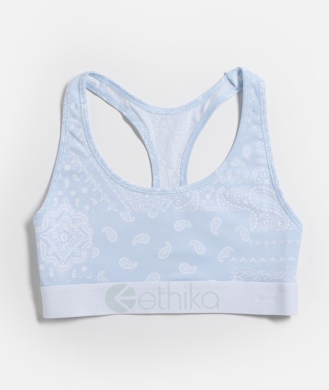 Ethika Ice Paisley Sports Bra - Ethika