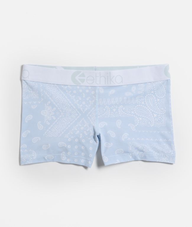 Ethika Ice Paisley Boyshort Underwear - Ethika