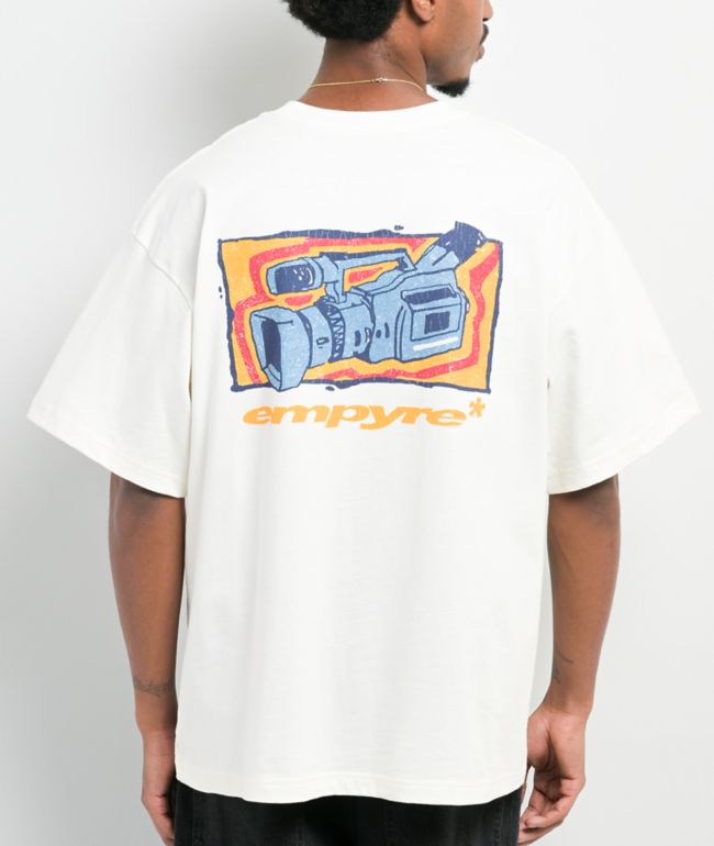 FANTASTICS buddix Logo T-shir ベージュ Retro Logo Tee SS | buddix