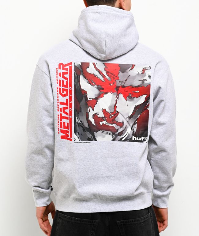 HUF x Metal Gear Solid Gray Fox White T-Shirt | Zumiez
