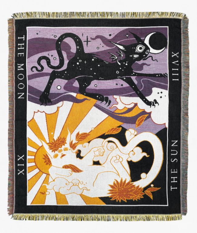 Warm People Eclipse Black Blanket - Warm People
