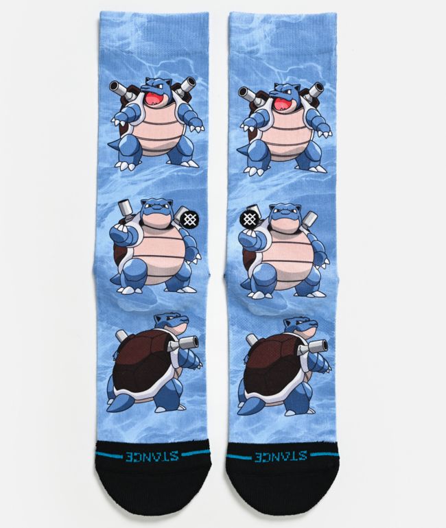 Stance x Pokémon Blastoise Blue Crew Socks - Stance
